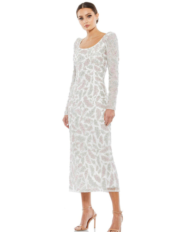 Long Sleeve Mother of the Bride Dress Mother of the Bride Mac Duggal 5424