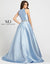 Mac Duggal Long Sleeveless Beaded Prom Dress 55237H - The Dress Outlet
