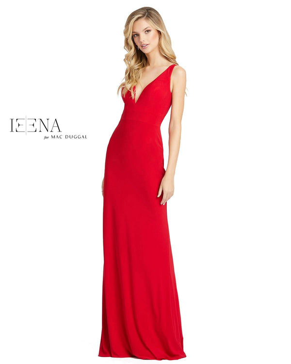 Long Sleeveless Evening Gown Sleeveless Detail Mac Duggal 26190