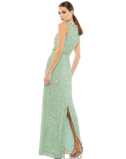 Mac Duggal Long Sleeveless Formal Dress 10839 - The Dress Outlet