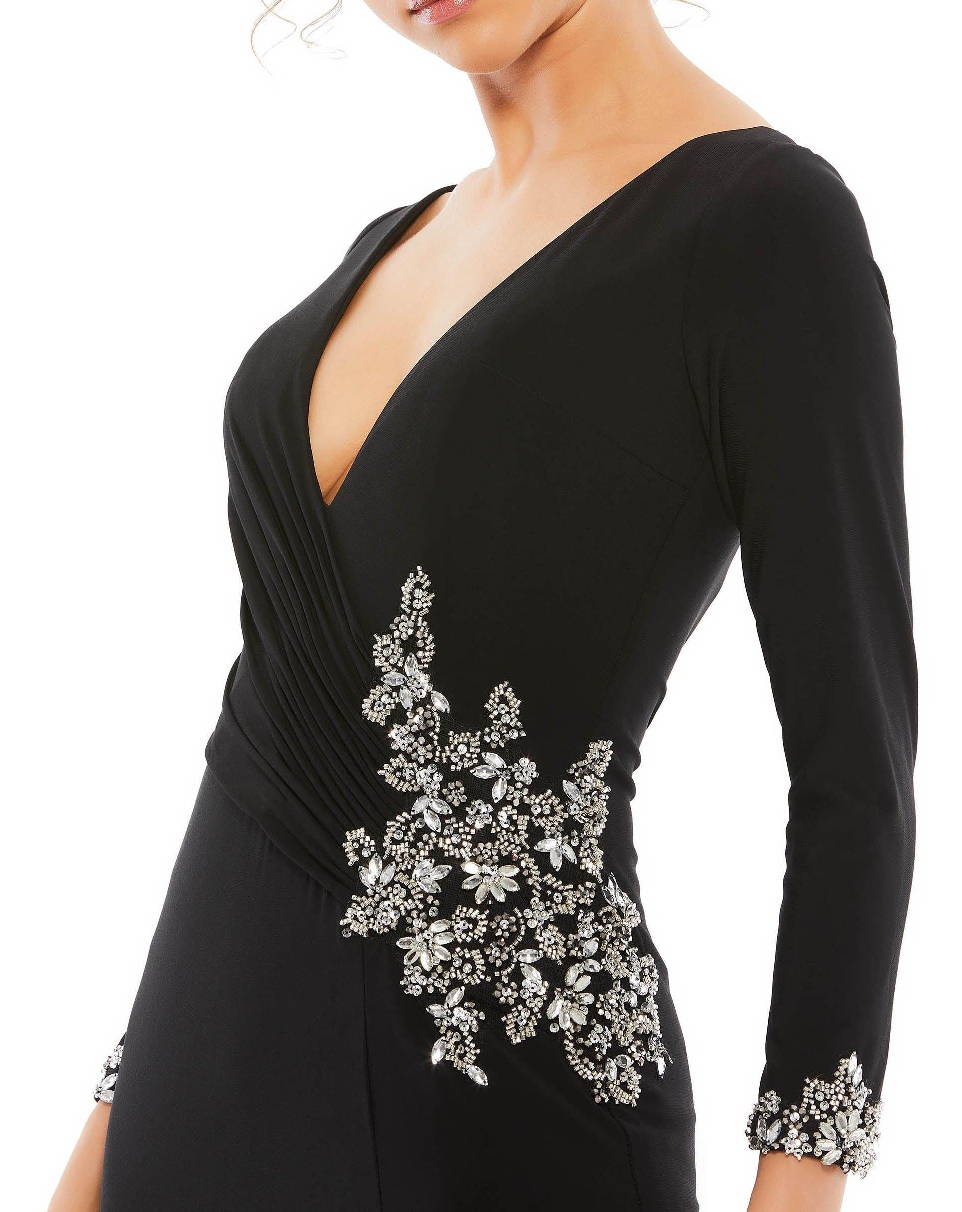 Mac Duggal 41016 Long Sleeveless Formal Evening Gown