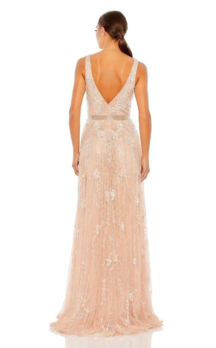 Mac Duggal Long Sleeveless Formal Evening Gown 5215 - The Dress Outlet