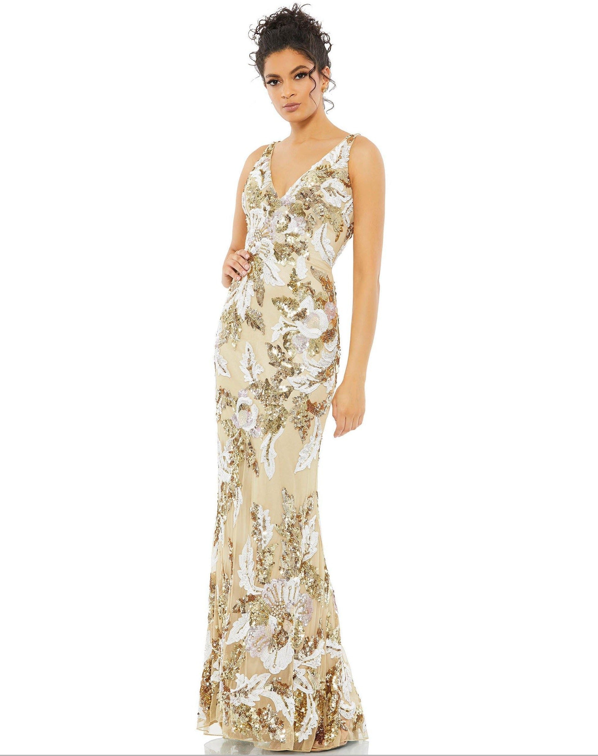 Mac Duggal 5476 Long Sleeveless Formal Evening Gown | The Dress Outlet Mac Duggal 5476 Long Sleeveless Formal Evening Gown | The Dress Outlet