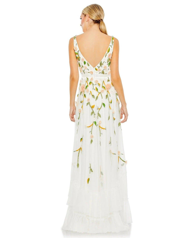 Mac Duggal Long Sleeveless Formal Evening Gown 9171 - The Dress Outlet