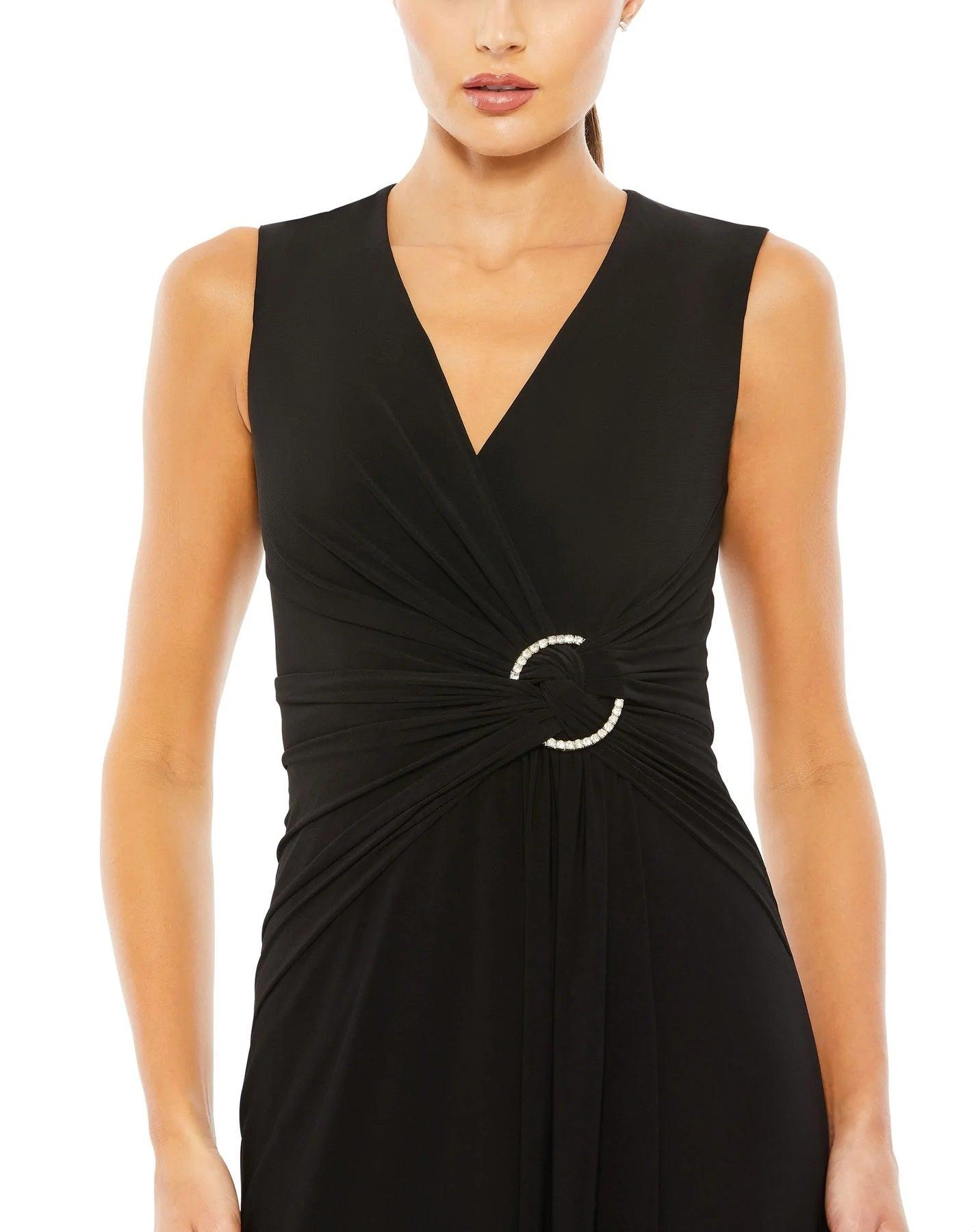 Mac Duggal Long Sleeveless Formal Gown 26890 - The Dress Outlet