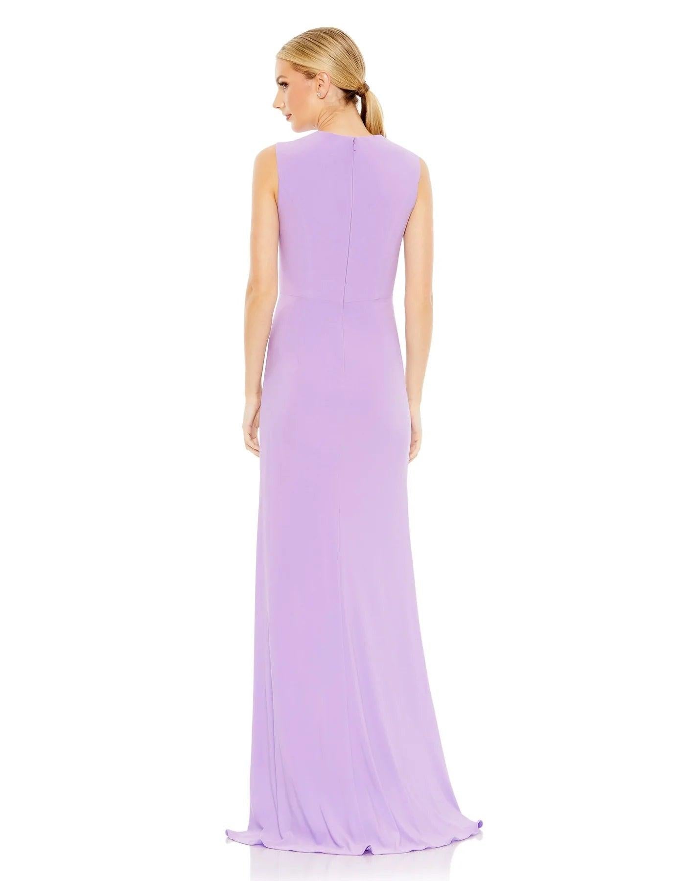Mac Duggal Long Sleeveless Formal Gown 26890 - The Dress Outlet