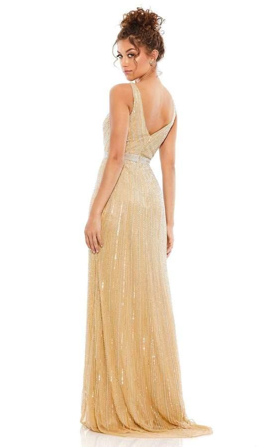 Mac Duggal 5219 Long Sleeveless Prom Dress