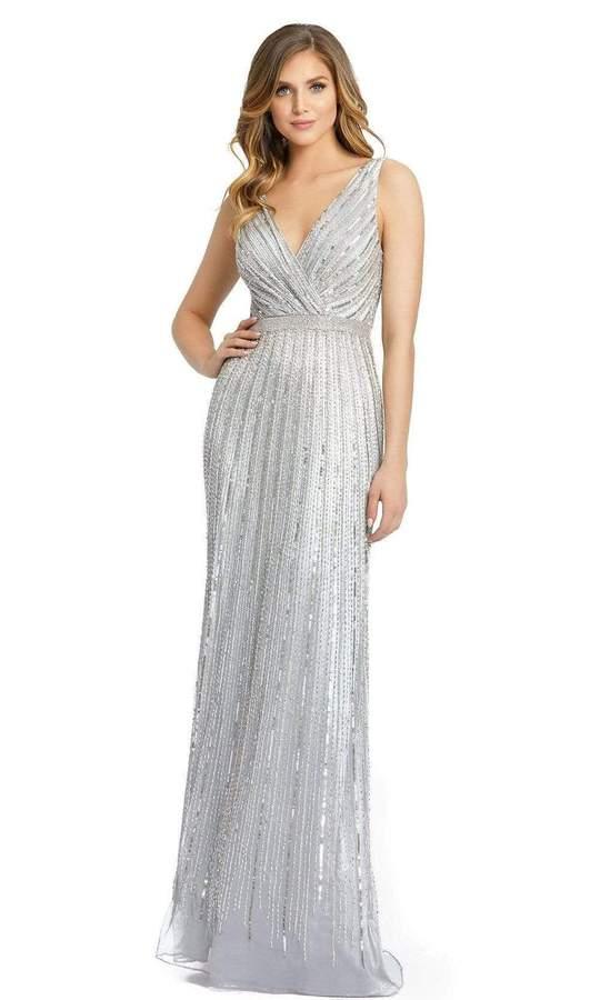 Mac Duggal 5219 Long Sleeveless Prom Dress