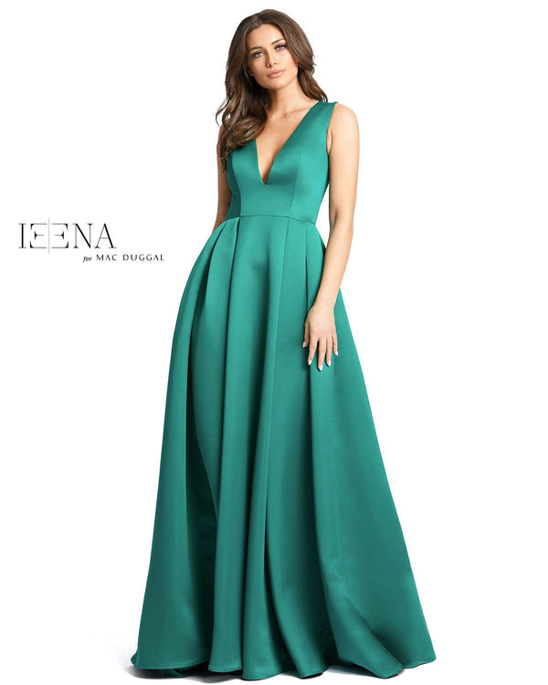 Long Sleeveless Prom Gown Sleeveless Detail Mac Duggal 25953