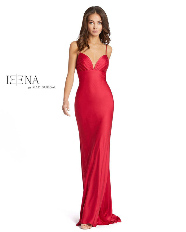 Long Spaghetti Strap Formal Dress Spaghetti Straps Mac Duggal 26415