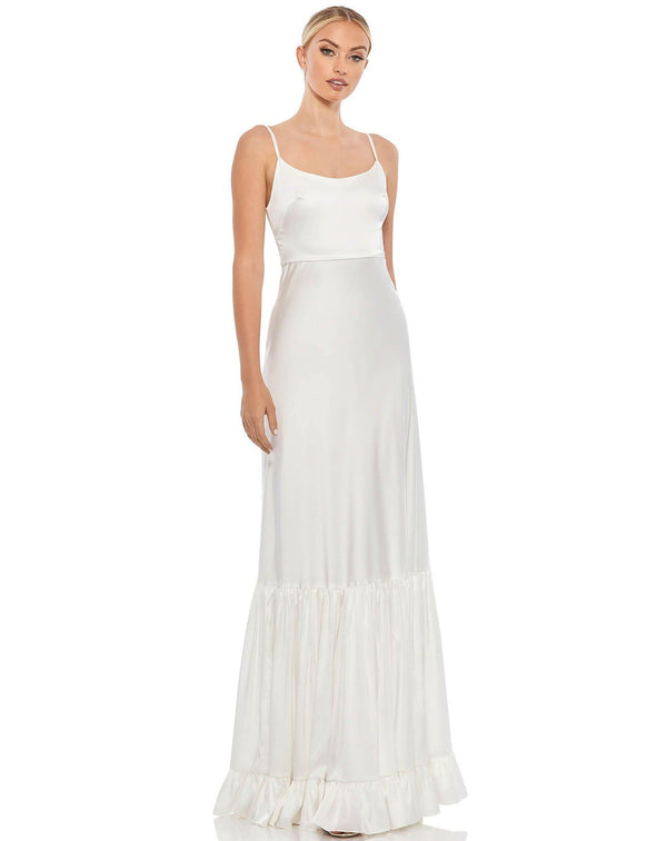 Long Spaghetti Strap Formal Dress Spaghetti Straps Mac Duggal 55381