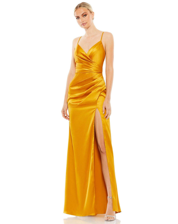 Long Spaghetti Strap Prom Dress Spaghetti Straps Mac Duggal 26585