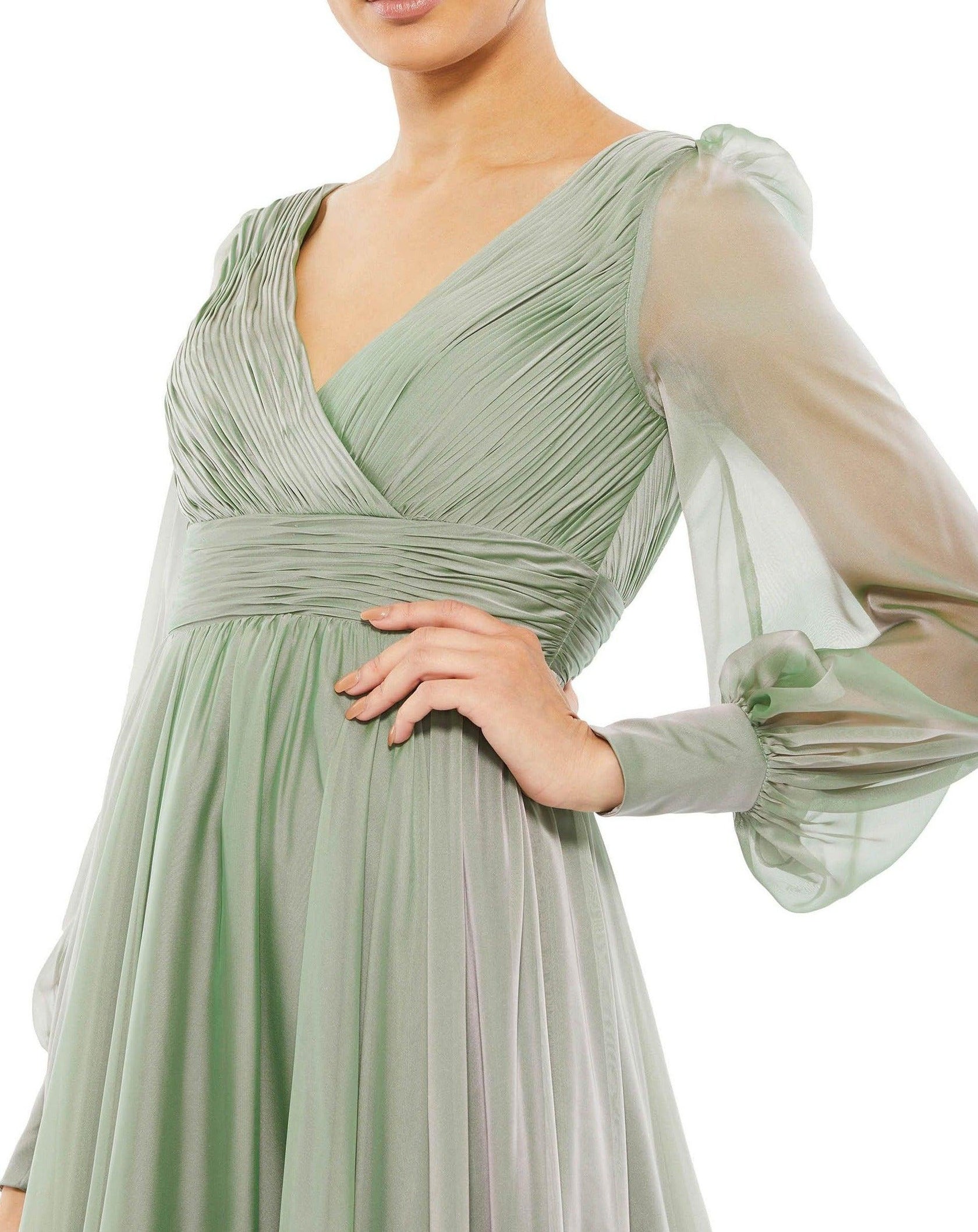 Sage Mac Duggal 67864 Mother of the Bride Long Dress for $224.99 – The ...