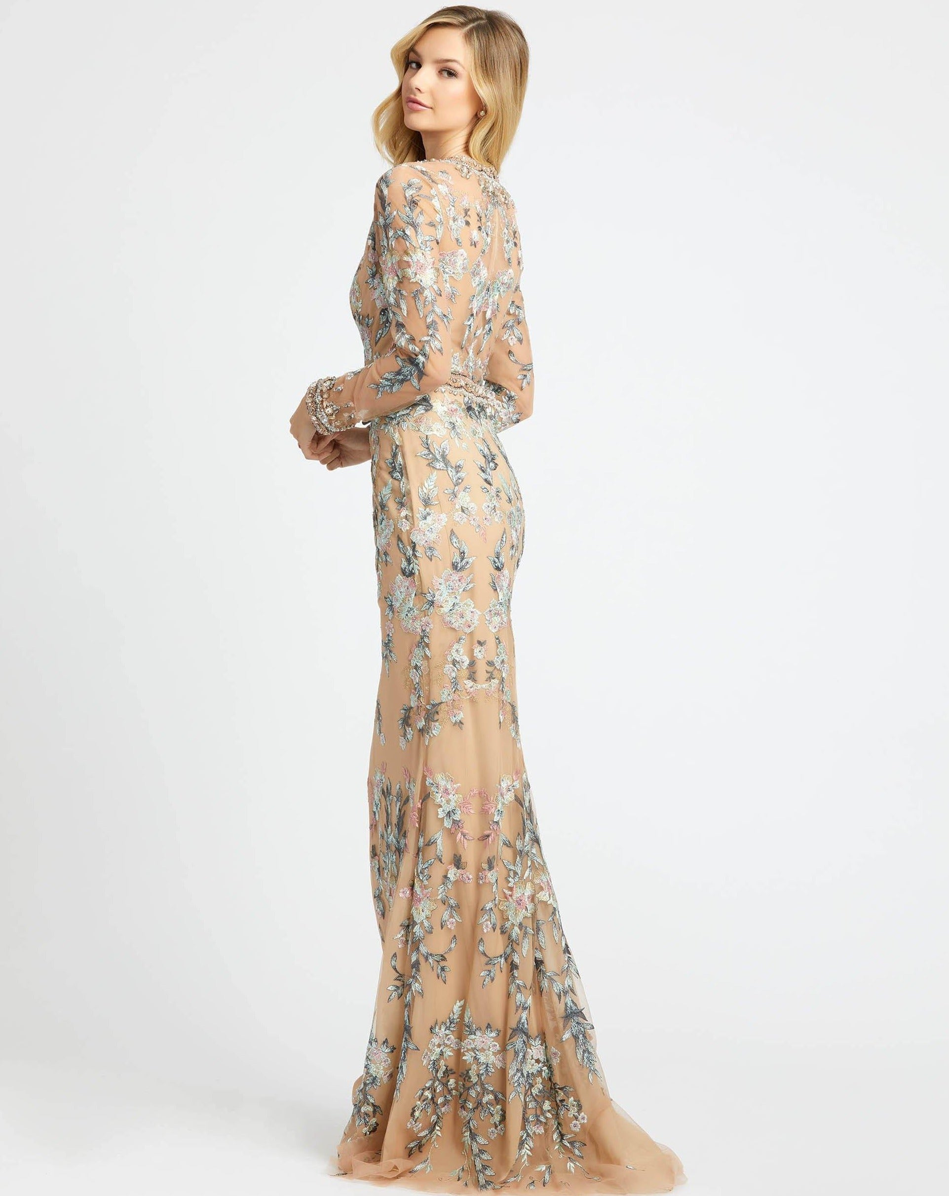 sachin and babi light blue dress Mac Duggal 79222 Mother of the Bride Long Dress