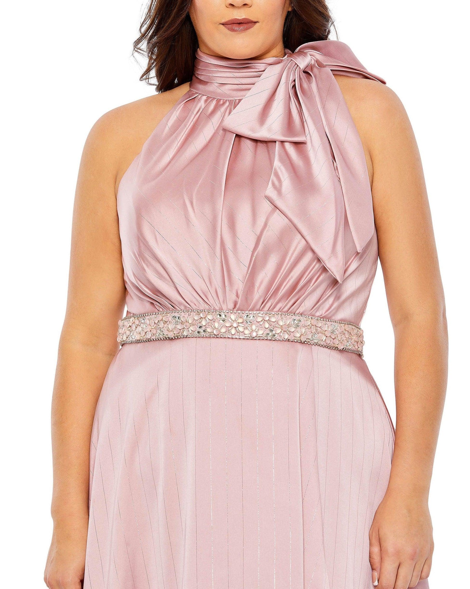Mac Duggal 49578 Plus Size High Low Prom Dress