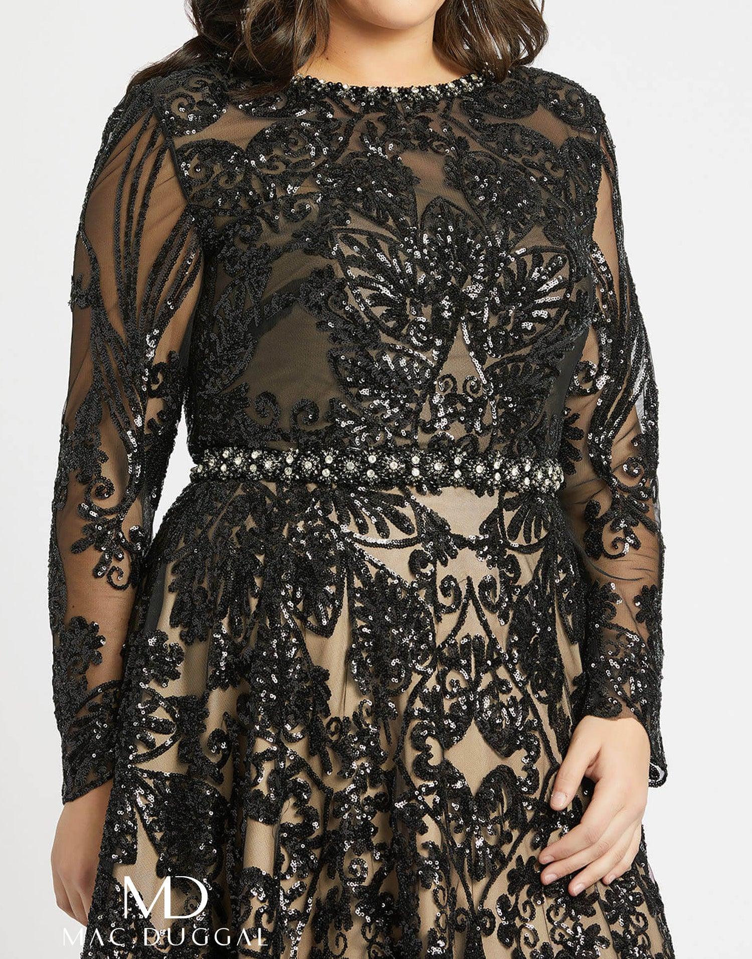 Mac Duggal 67148 Plus Size Long Gown for 279.99 The Dress Outlet