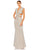 Mac Duggal Prom Cap Sleeve Long Formal Dress 10919 - The Dress Outlet