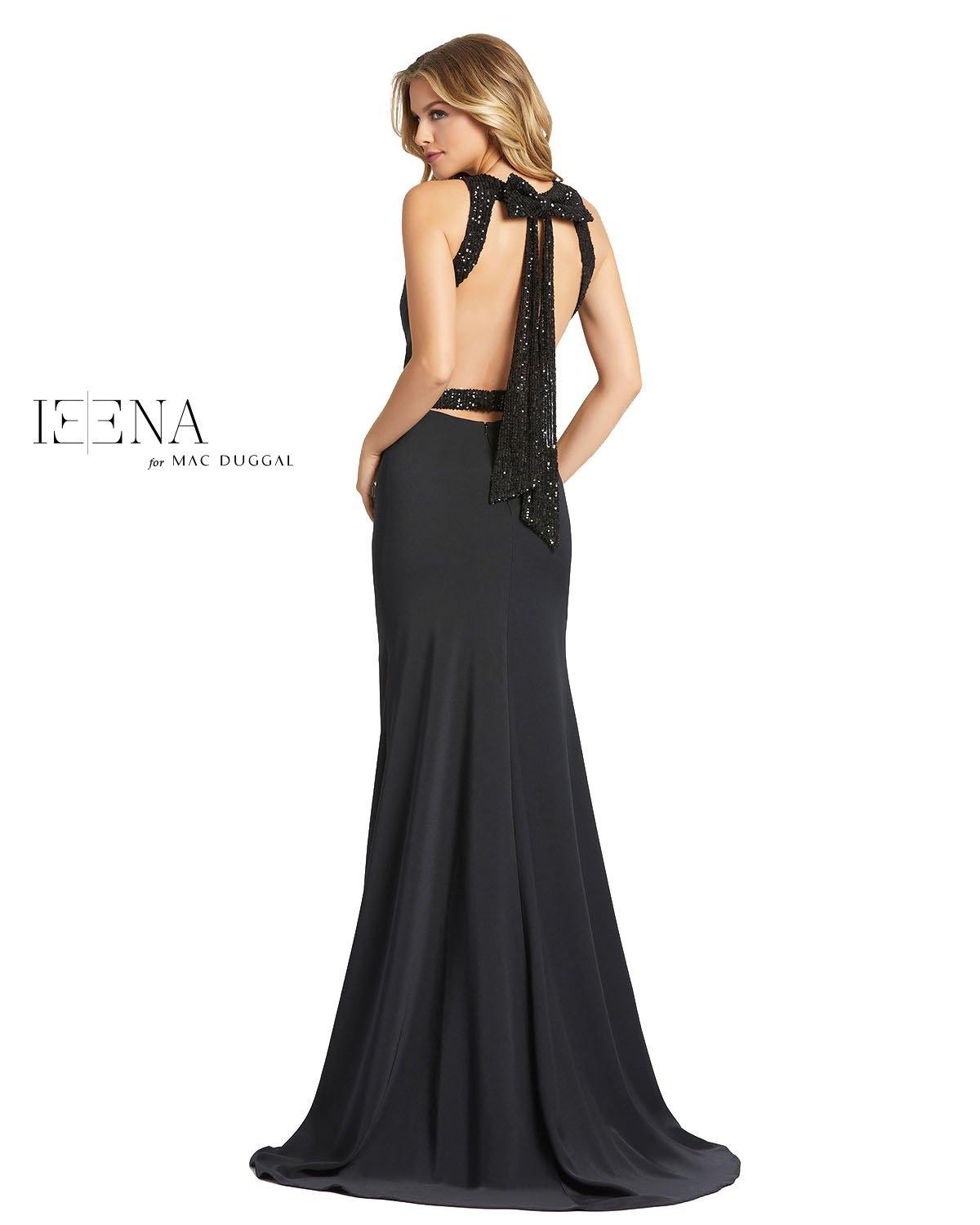 Mac Duggal 42077 Prom Long Halter Formal Gown