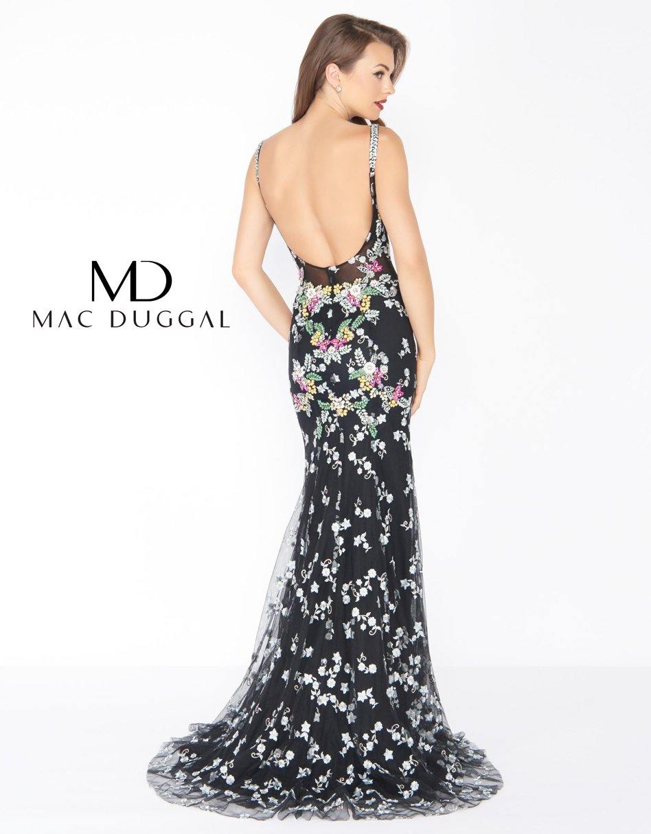 Mac Duggal 50386 Prom Long Floral Evening Dress