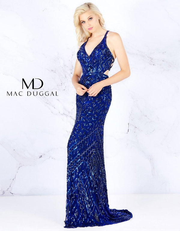 Prom Long Formal Evening Dress Evening Silhouette Mac Duggal 4875