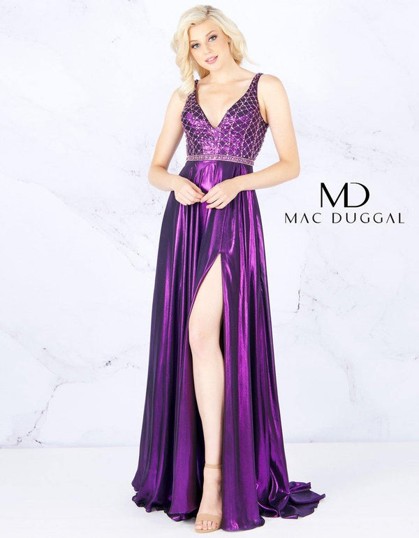 Prom Long Formal Evening Prom Gown Evening Silhouette Mac Duggal 77493