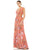 Mac Duggal Prom Long Formal Floral Print Dress 9154 - The Dress Outlet