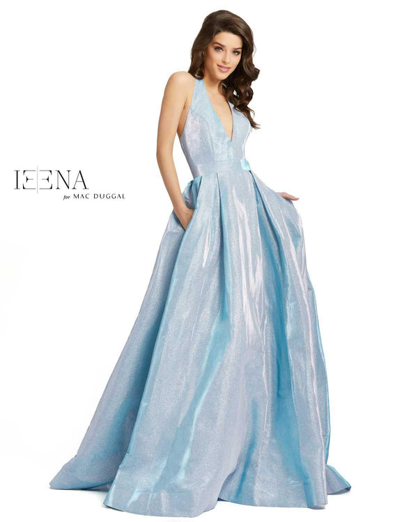 Prom Long Formal Halter Ball Gown Halter Neckline Mac Duggal 25939