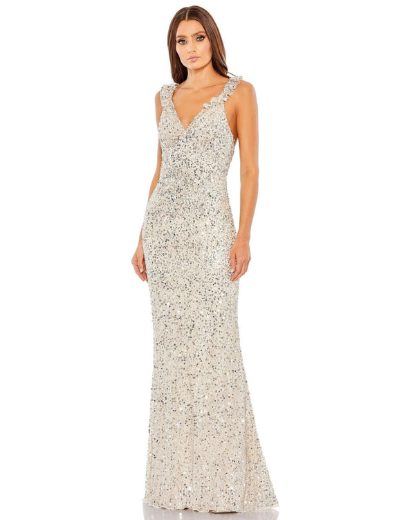 Prom Long Formal Trumpet Dress Trumpet Silhouette Mac Duggal 5674