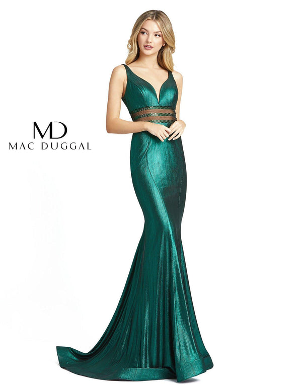 Prom Long Metallic Mesh Formal Gown Metallic Mesh Fabric Mac Duggal 40960