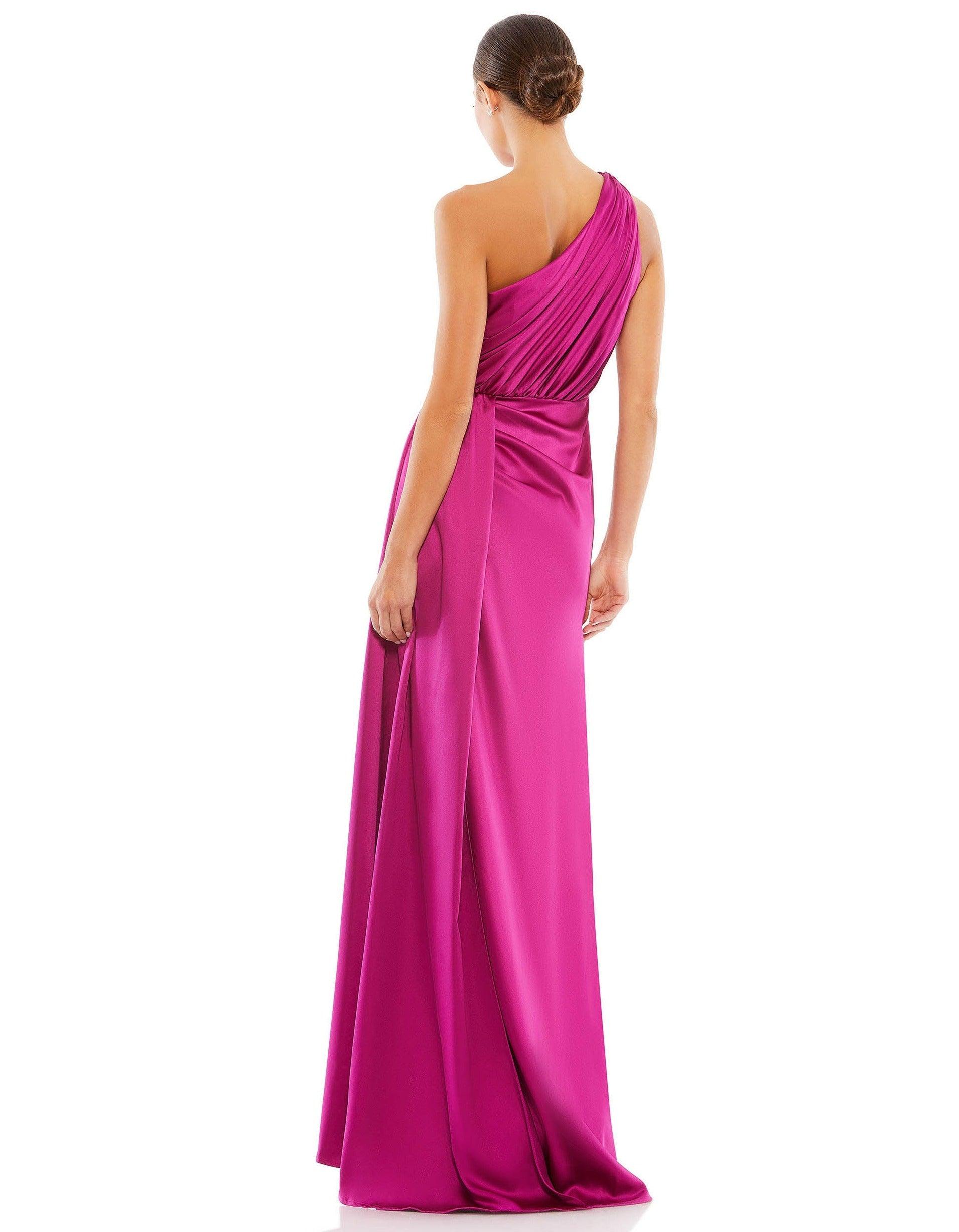 Mac Duggal 26654 Prom Long One Shoulder Formal Gown