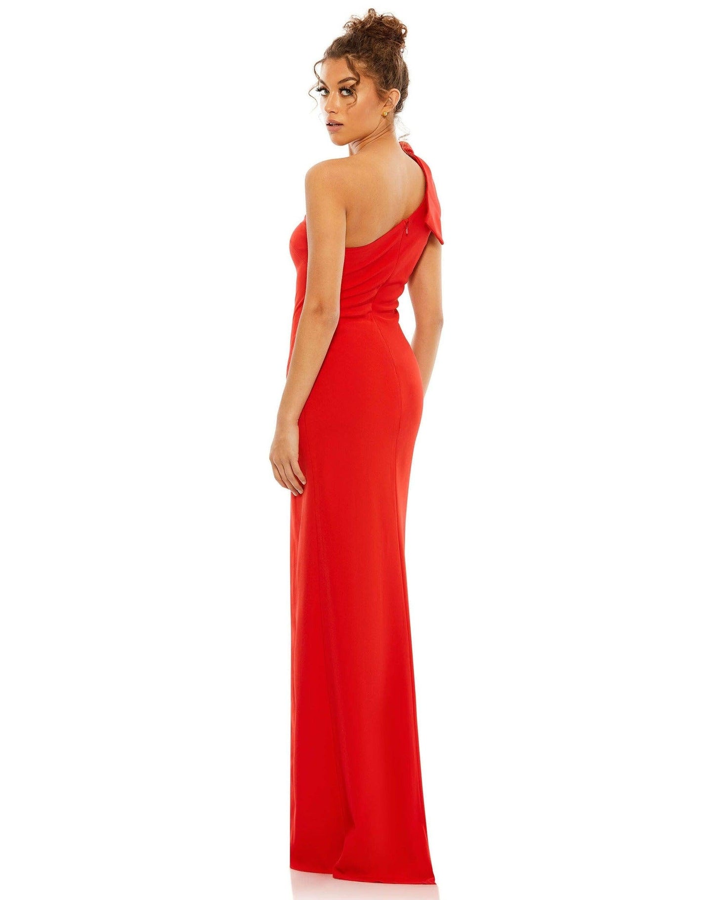 Mac Duggal Prom Long One Shoulder Formal Gown 26665 - The Dress Outlet