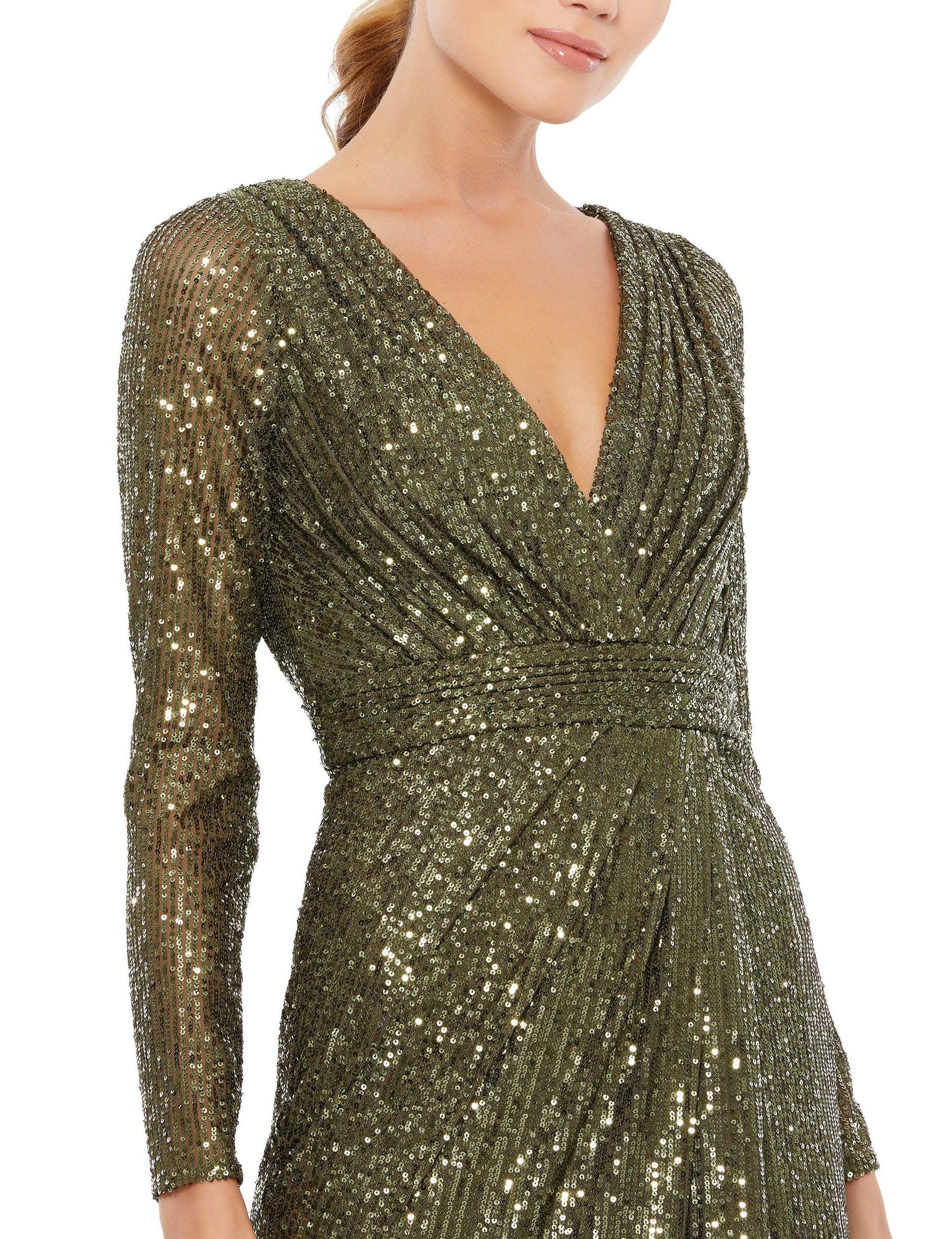Mac Duggal 26490 Prom Long Sleeve Sexy Dress The Dress Outlet Mac Duggal 26490 Prom Long Sleeve Sexy Dress The Dress Outlet