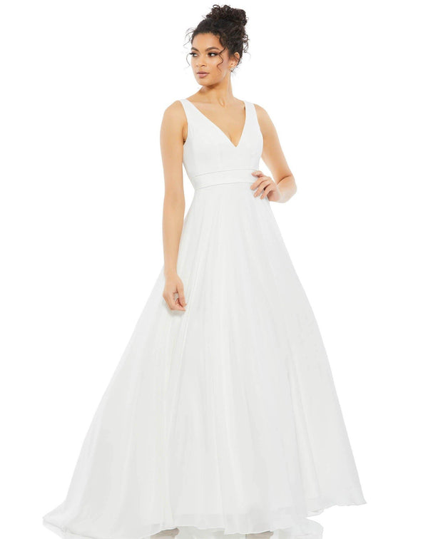 Prom Long Sleeveless Ball Gown Sleeveless Detail Mac Duggal 55272