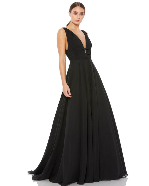Prom Long Sleeveless Ball Gown Sleeveless Detail Mac Duggal 55379