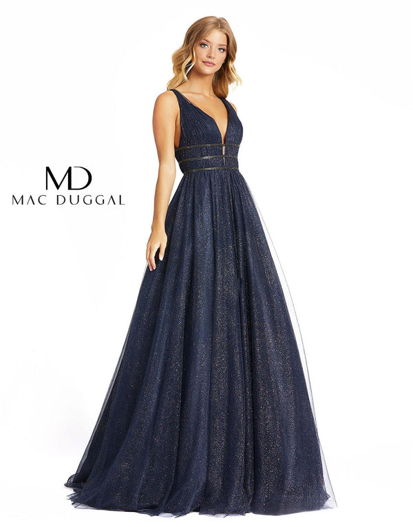 Prom Long Sleeveless Ball Gown Sleeveless Detail Mac Duggal 67342