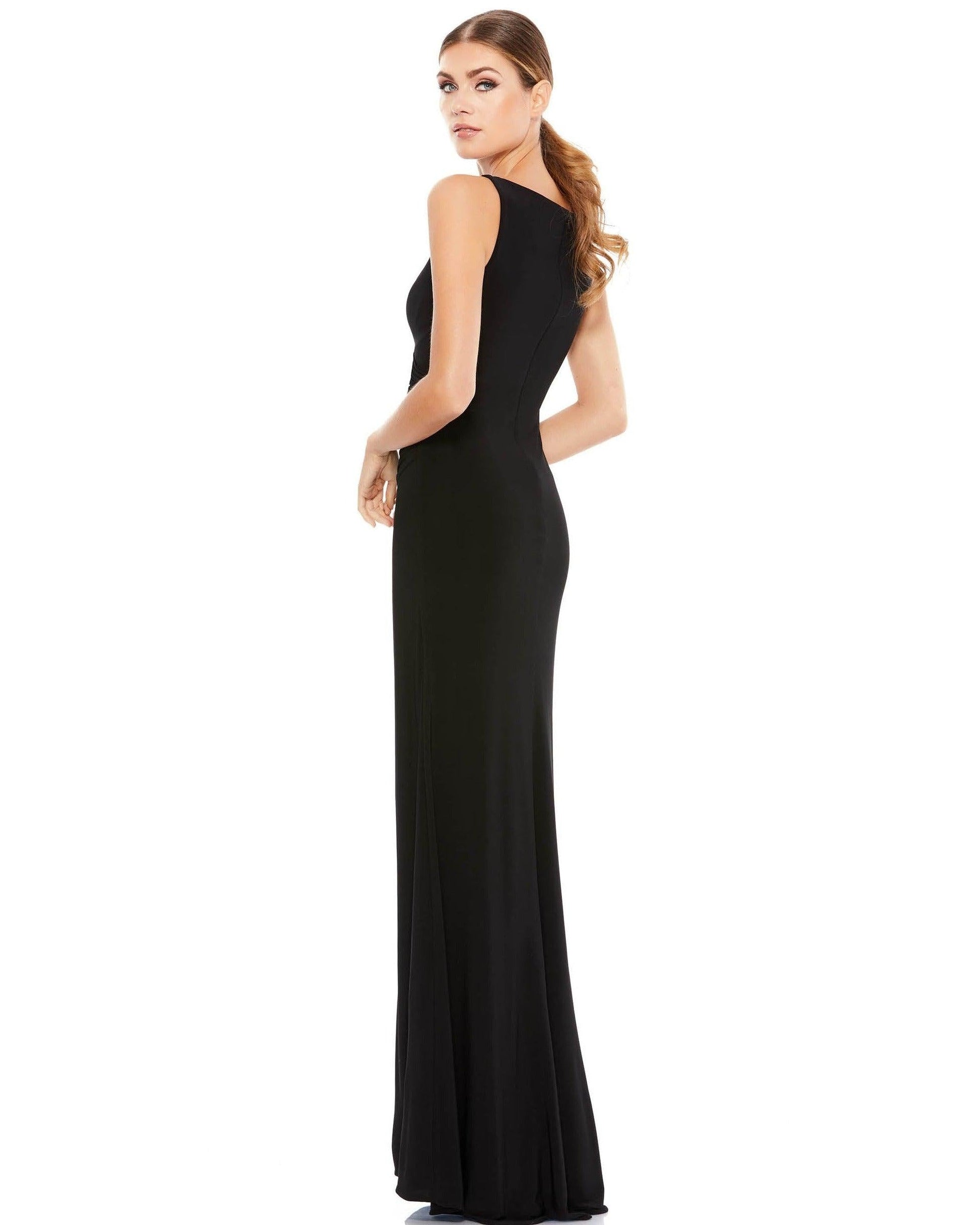 Mac Duggal 26513 Prom Long Sleeveless Formal Dress