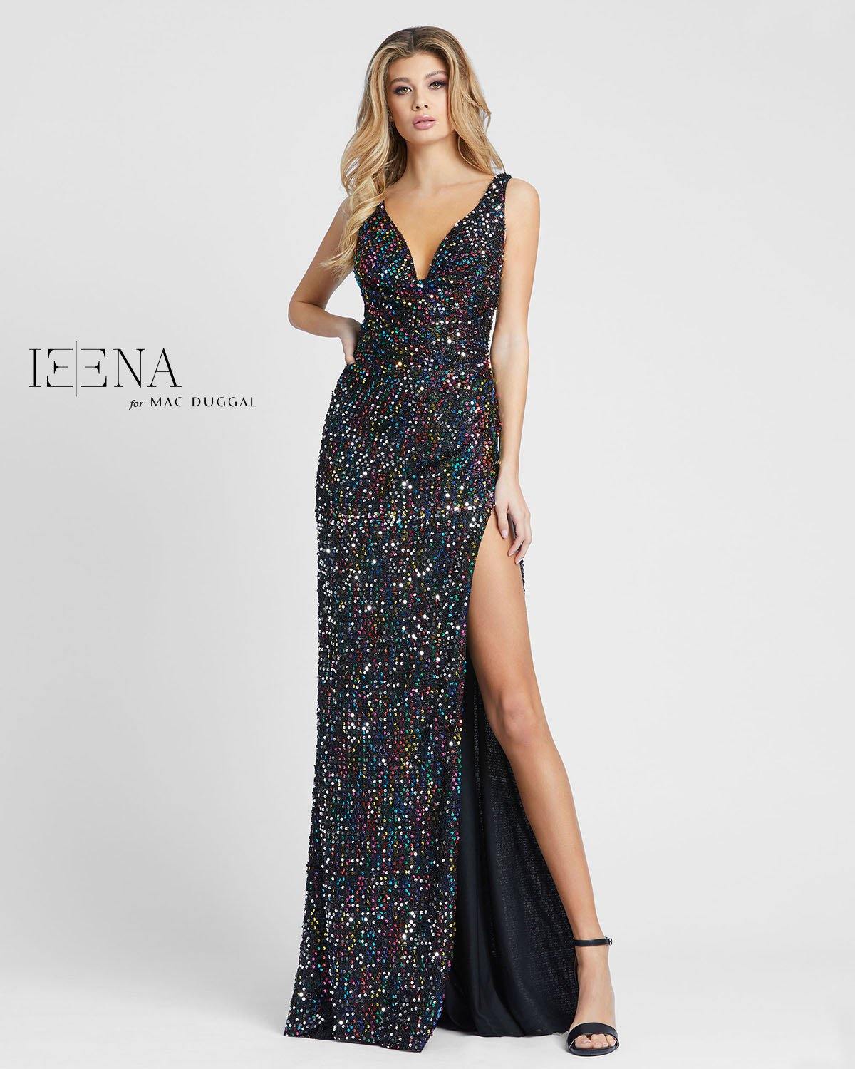 Mac Duggal 26240 Prom Long Sleeveless Sexy Dress