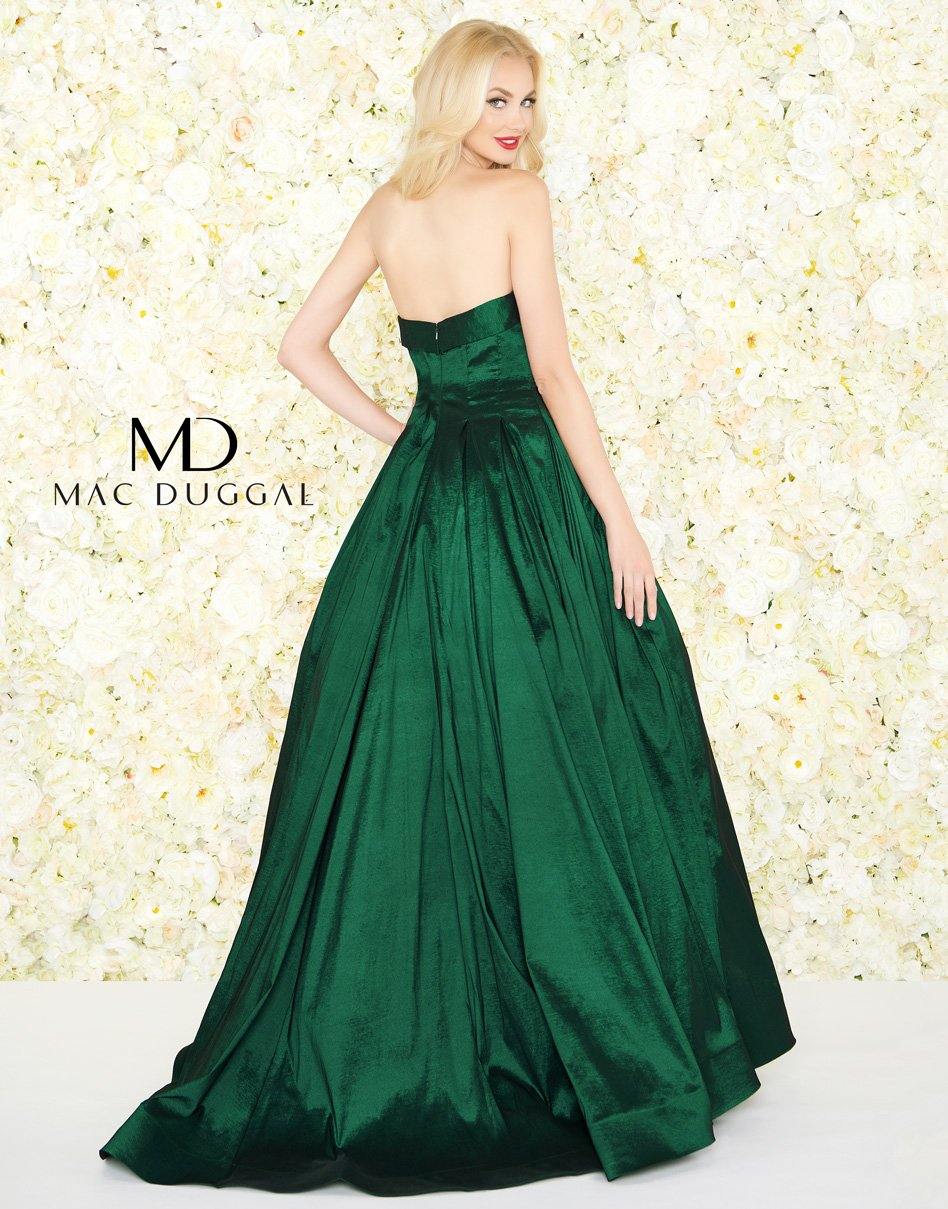 Mac Duggal Prom Long Strapless Ball Gown 12132R - The Dress Outlet