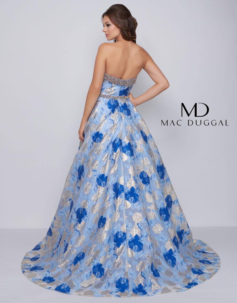 Mac Duggal Prom Long Strapless Ball Gown 67602H - The Dress Outlet