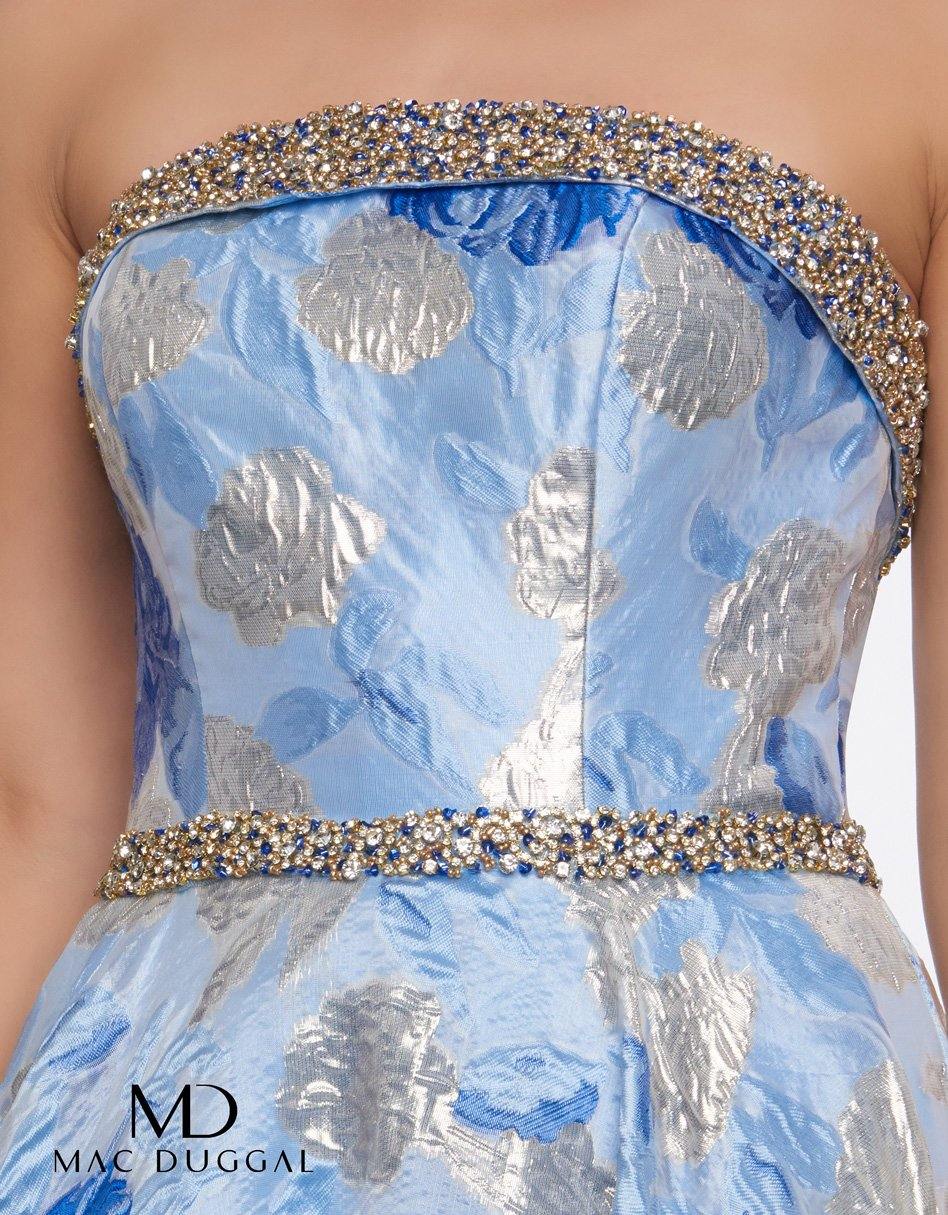 Mac Duggal 67602 Prom Long Strapless Ball Gown
