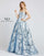 Mac Duggal Prom Long Strapless Floral Ballgown 66947L - The Dress Outlet