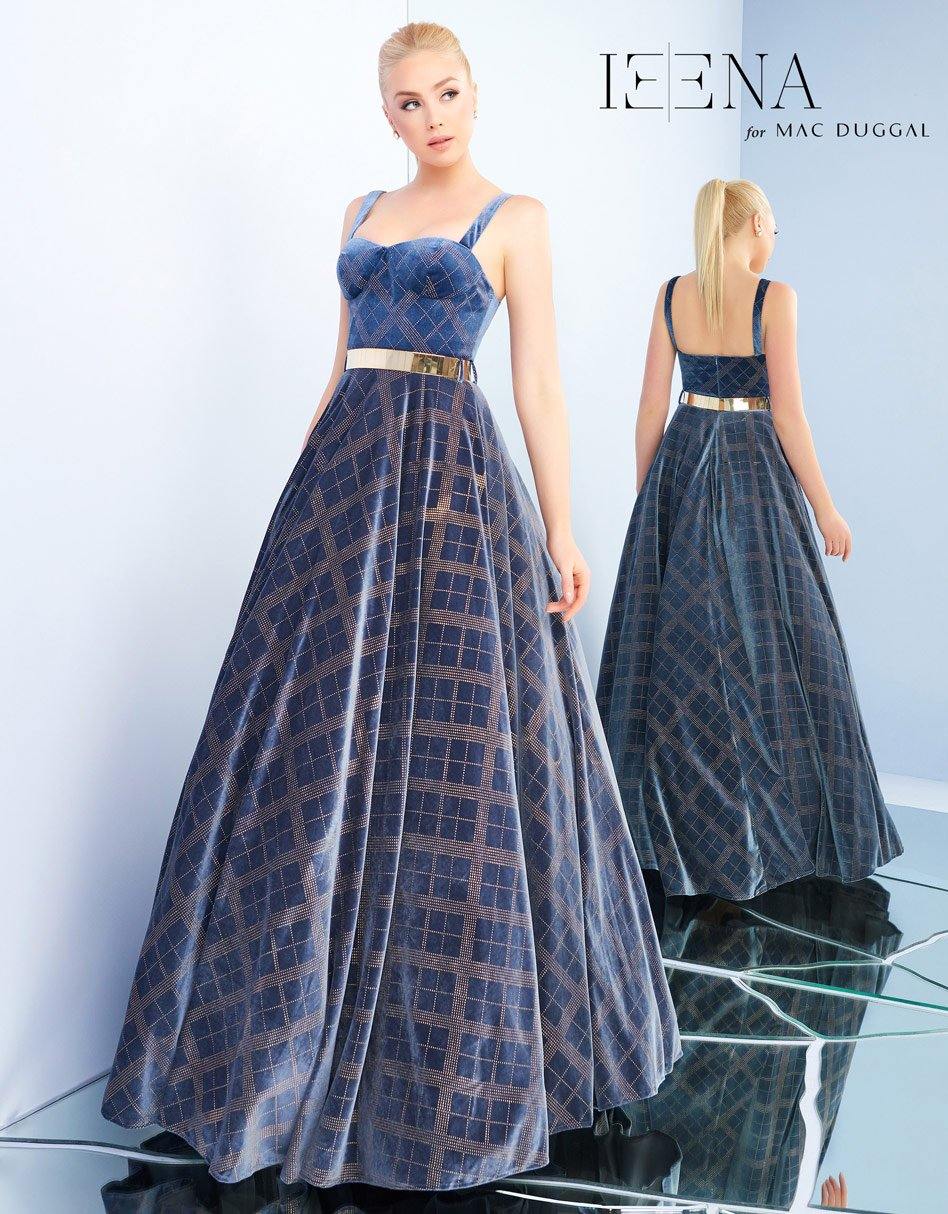 Mac Duggal 25949 Prom Long Velvet Ball Gown