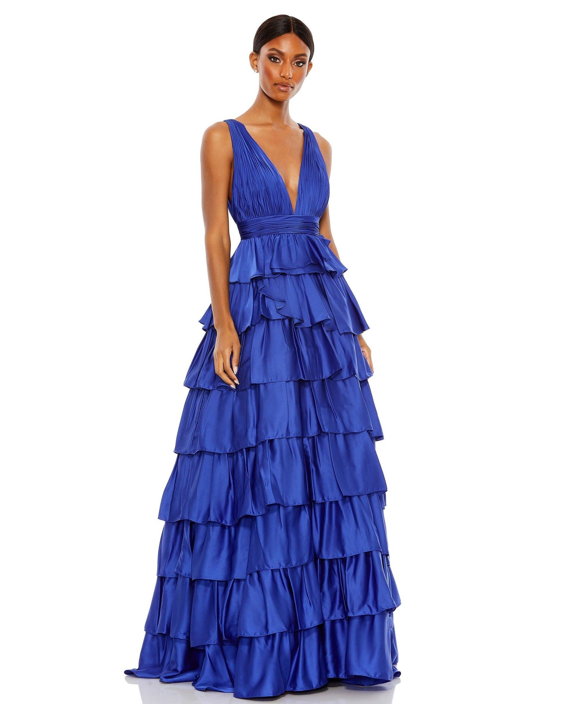 Mac Duggal 67994 Prom Sleeveless Long Formal Dress