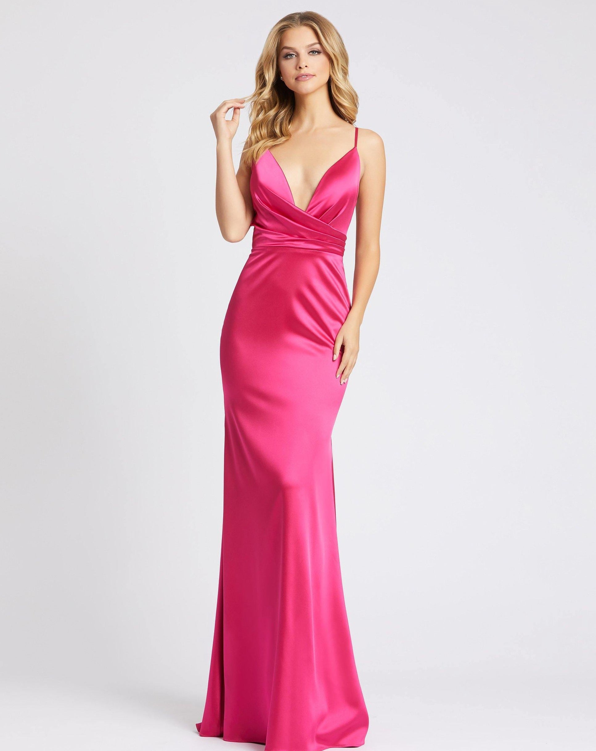 Mac Duggal 26264 Prom Spaghetti Strap Long Dress