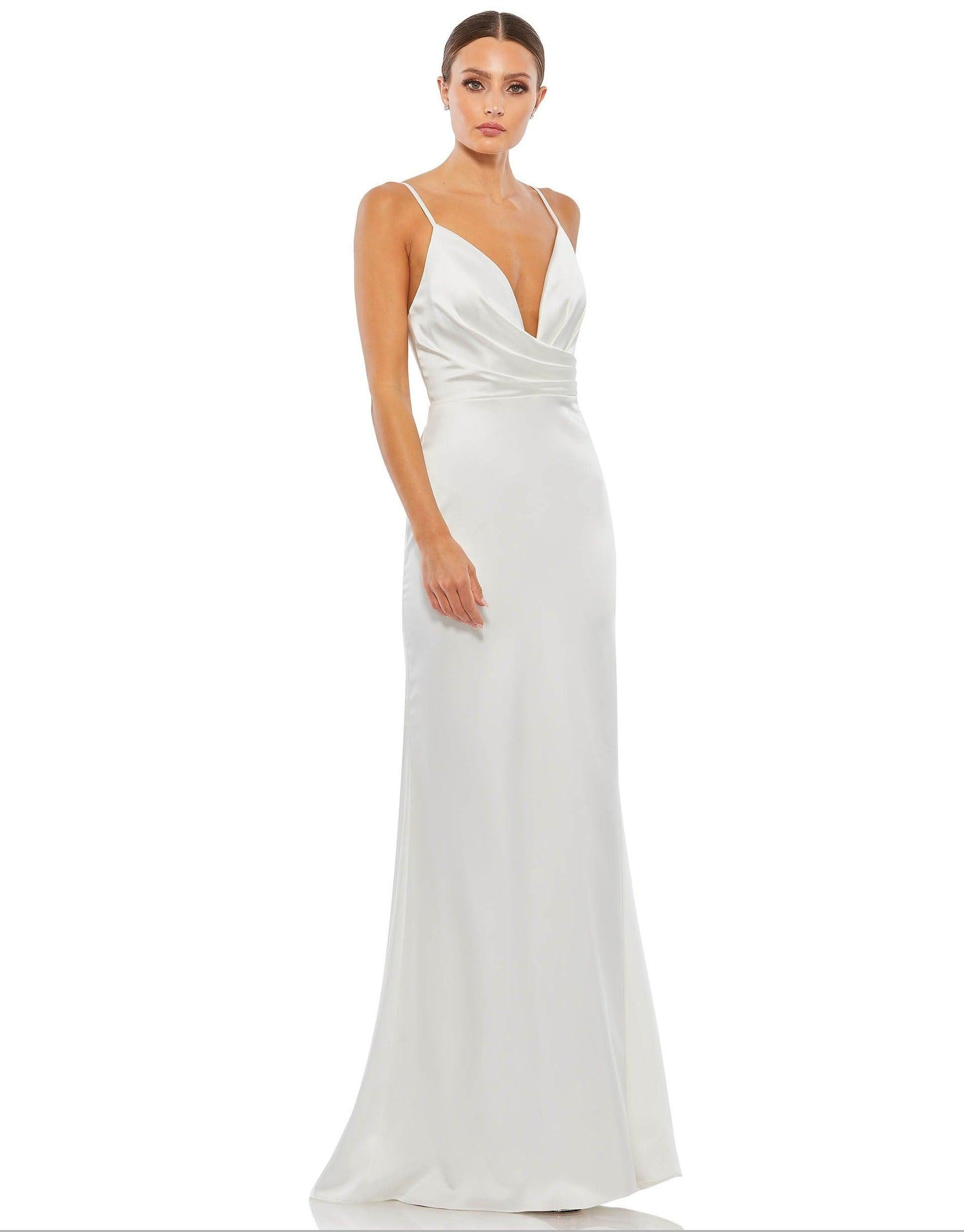 Mac Duggal 26264 Prom Spaghetti Strap Long Dress