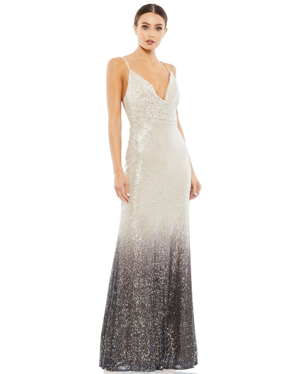Prom Spaghetti Strap Long Dress Spaghetti Straps Mac Duggal 70142