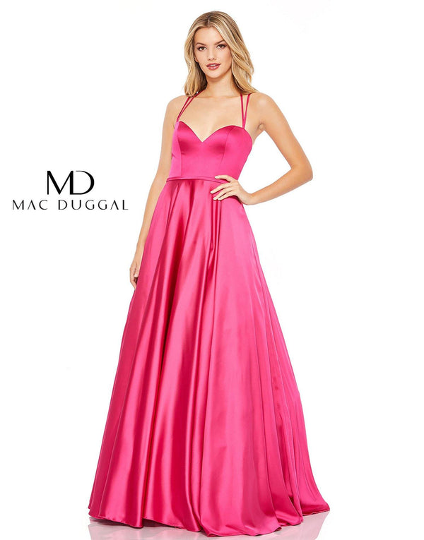 Prom Spaghetti Strap Long Dress Spaghetti Straps Mac Duggal 67559
