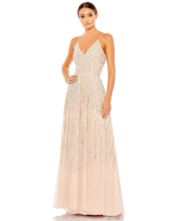 Prom Spaghetti Strap Long Dress Spaghetti Straps Mac Duggal 93566
