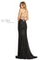 Black Mac Duggal 26269 Prom Spaghetti Strap Long Gown for $358.0 – The ...