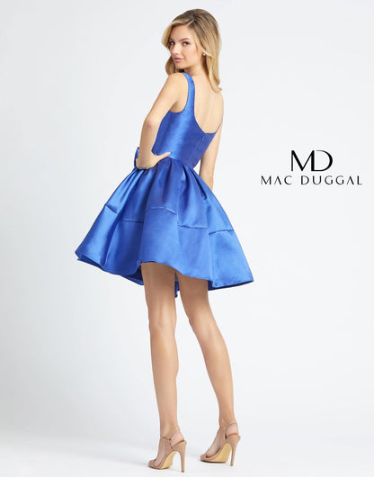 Mac Duggal Short Cocktail Sleeveless Dress 66571D - The Dress Outlet